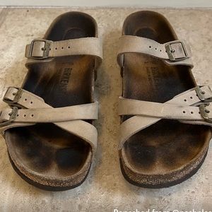 birkenstock franca sandals 38